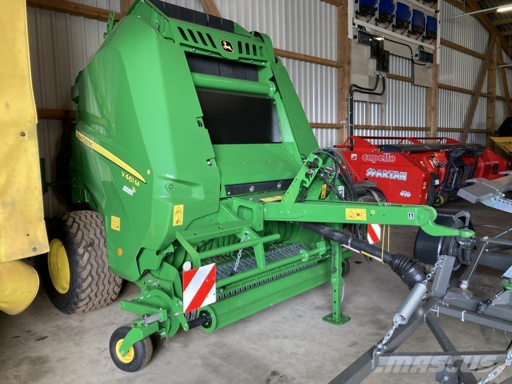 John Deere V461M Ronde-balenpersen