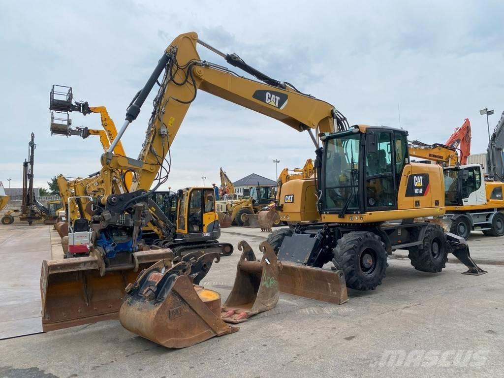 CAT M314F NVT Wielgraafmachines
