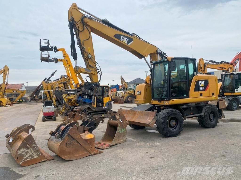 CAT M314F NVT Wielgraafmachines