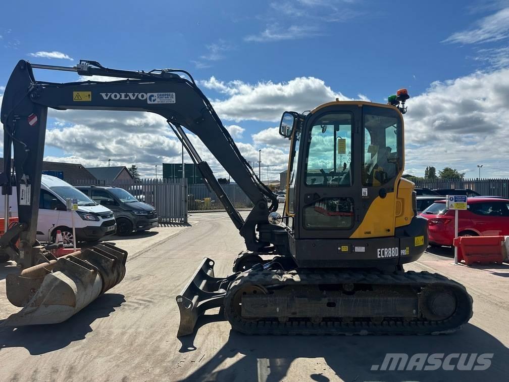 Volvo ECR 88 D Midigraafmachines 7t - 12t