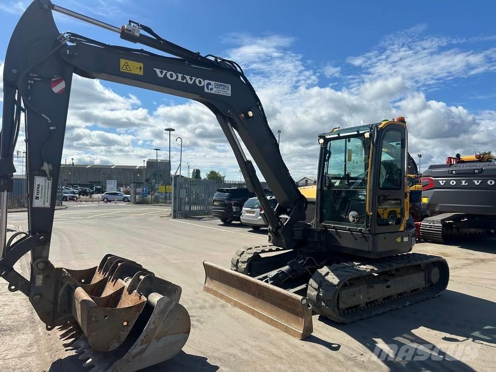 Volvo ECR 88 D Midigraafmachines 7t - 12t