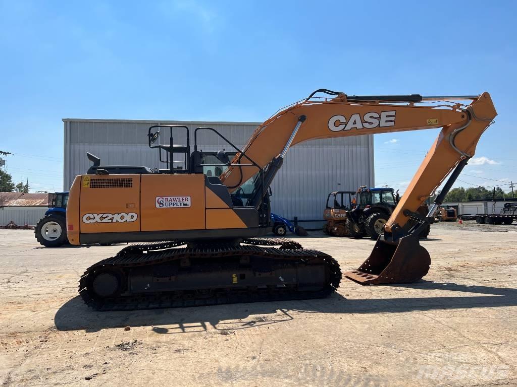 CASE CX 210 D Rupsgraafmachines