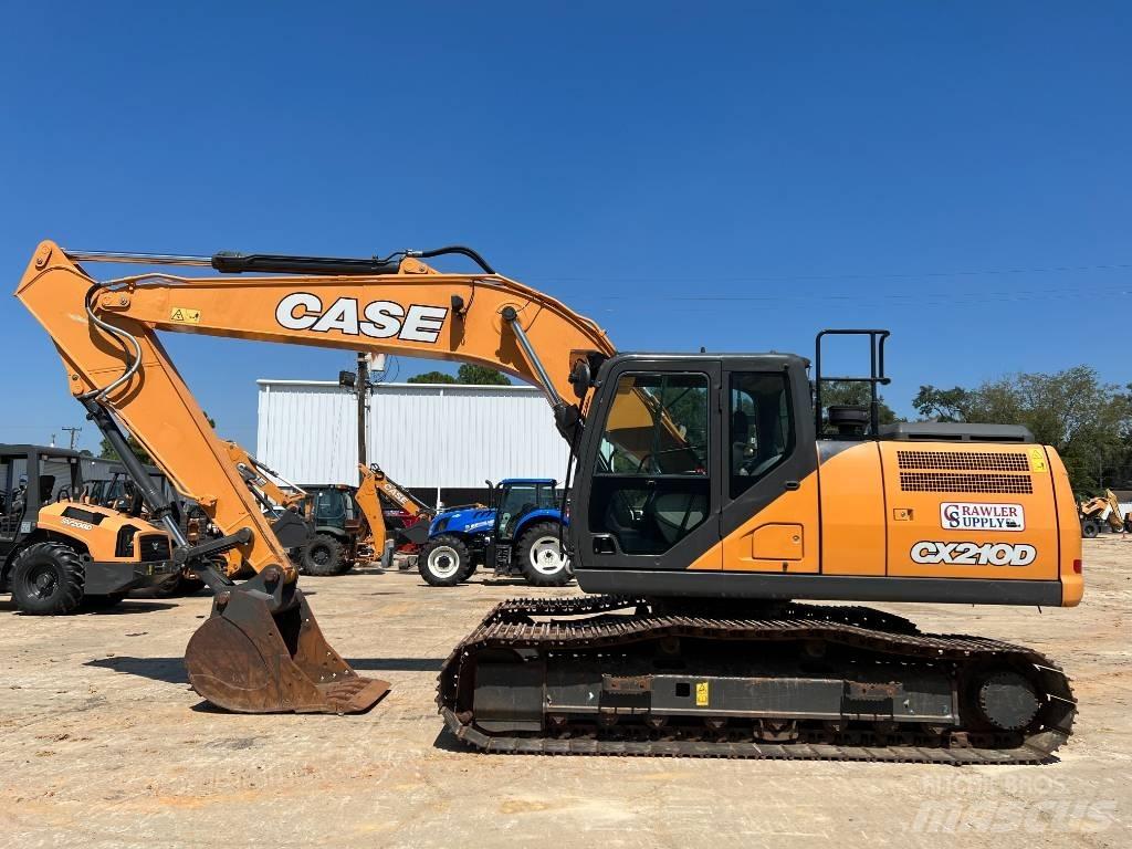 CASE CX 210 D Rupsgraafmachines