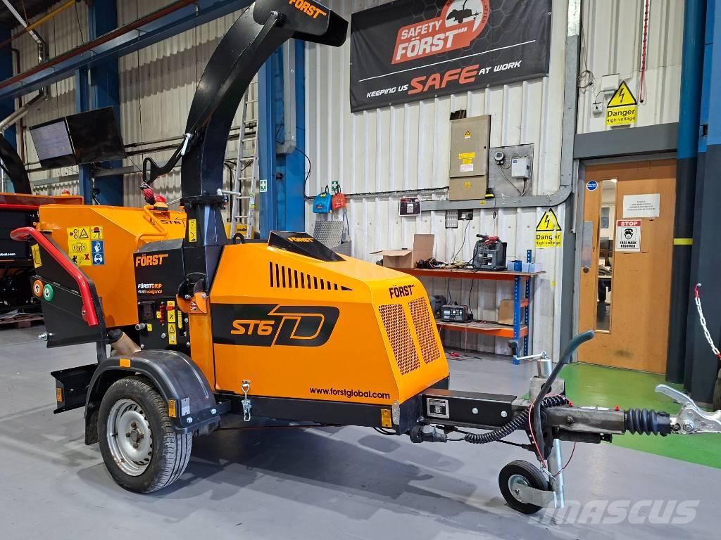 Forst ST6D Houtversnipperaars