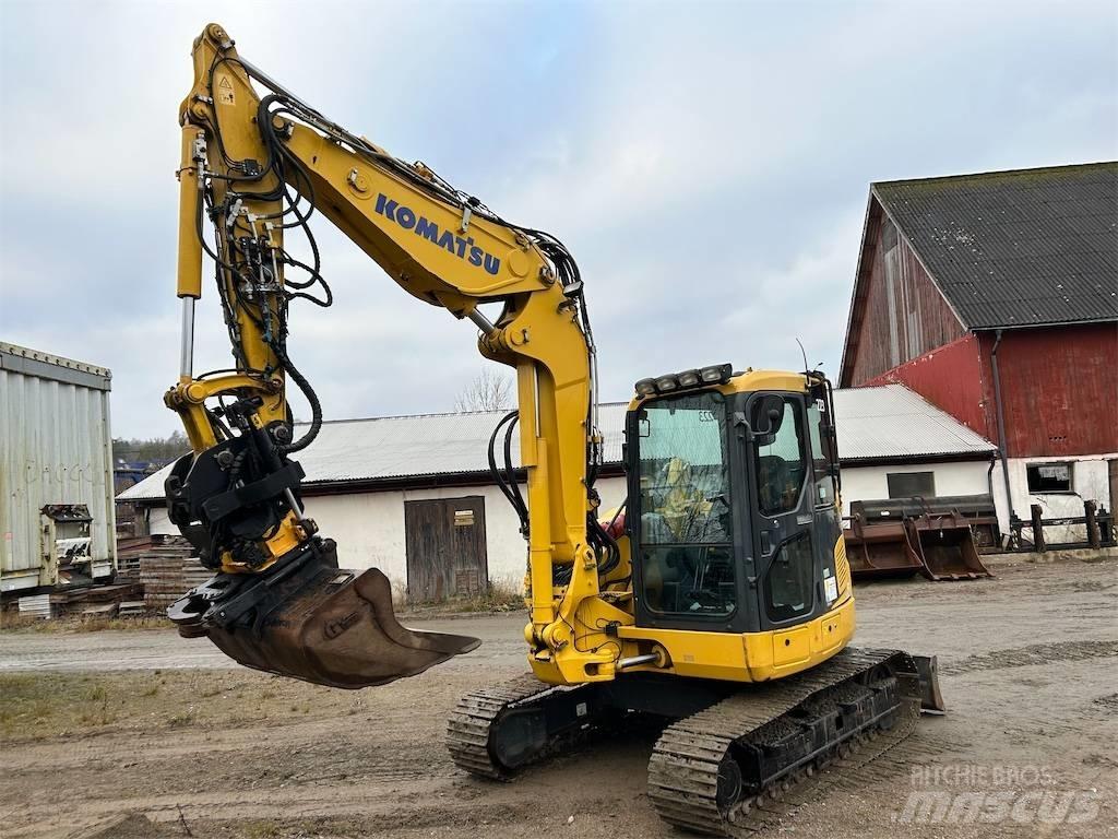 Komatsu PC 88 MR Midigraafmachines 7t - 12t