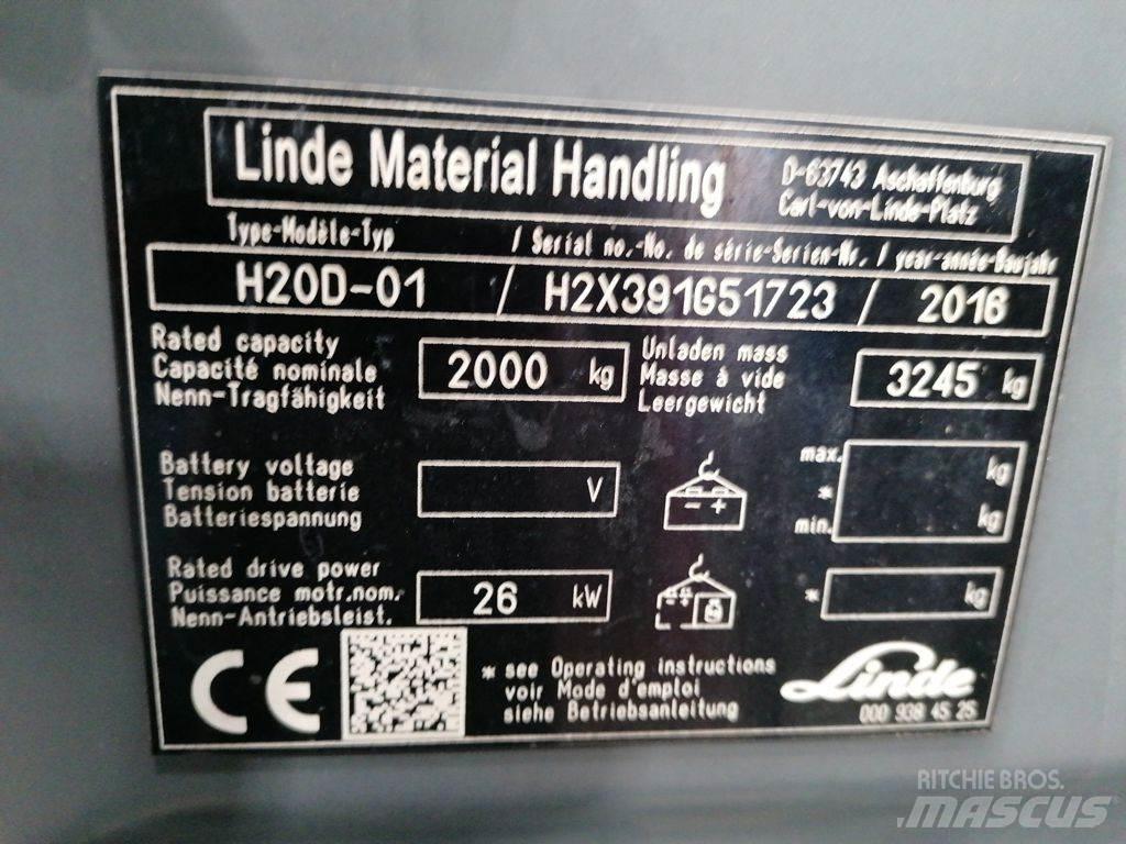 Linde H20D-01 Diesel heftrucks