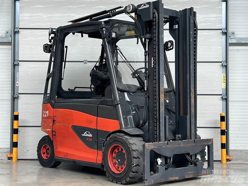 Linde E50HL-01 Elektrische heftrucks