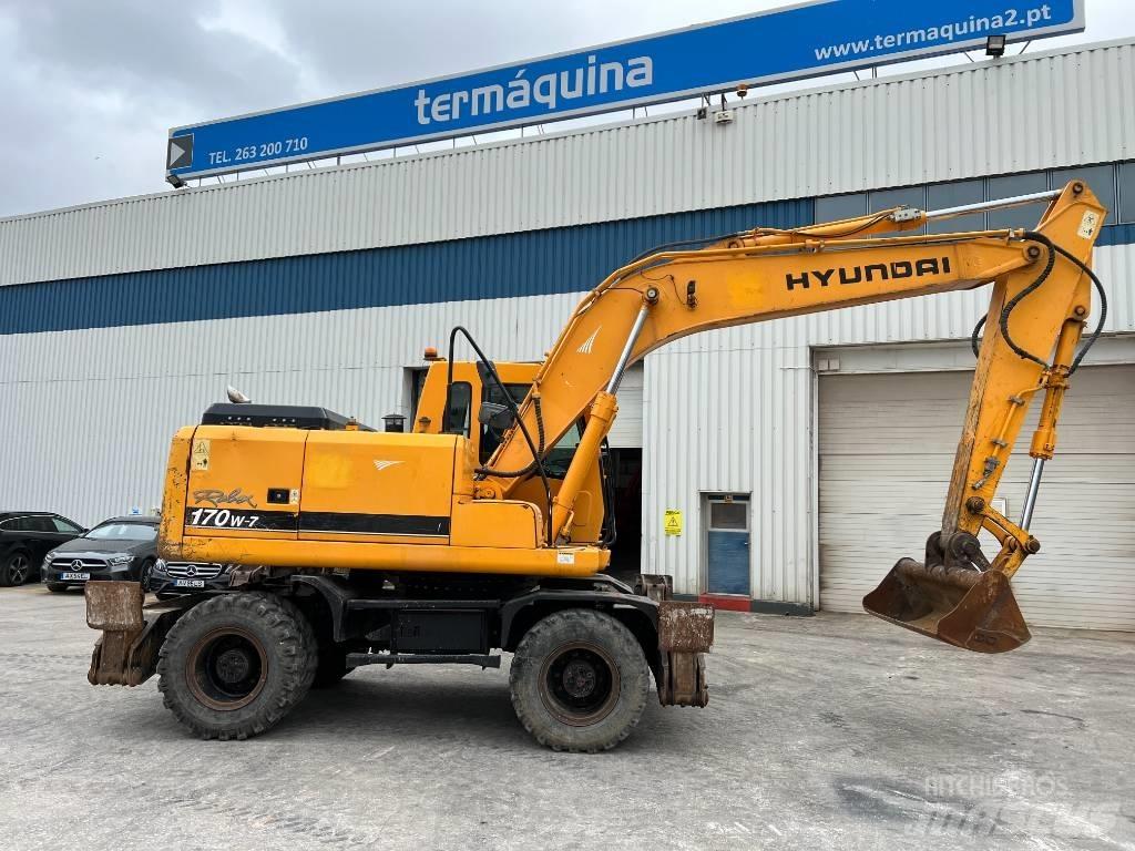 Hyundai R 170W-7 Wielgraafmachines