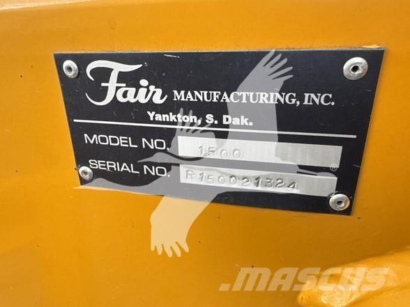 Fair MFG 1500 Schudders