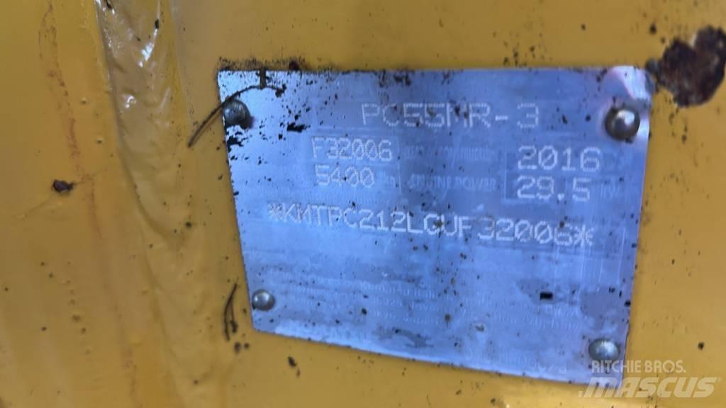 Komatsu PC 55 MR-3 Minigraafmachines < 7t