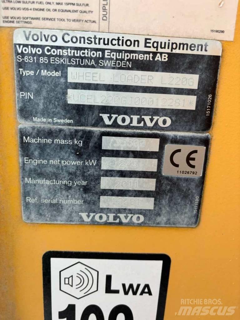 Volvo L 220 G Wielladers