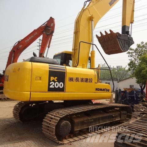 Komatsu PC 200-7 Rupsgraafmachines