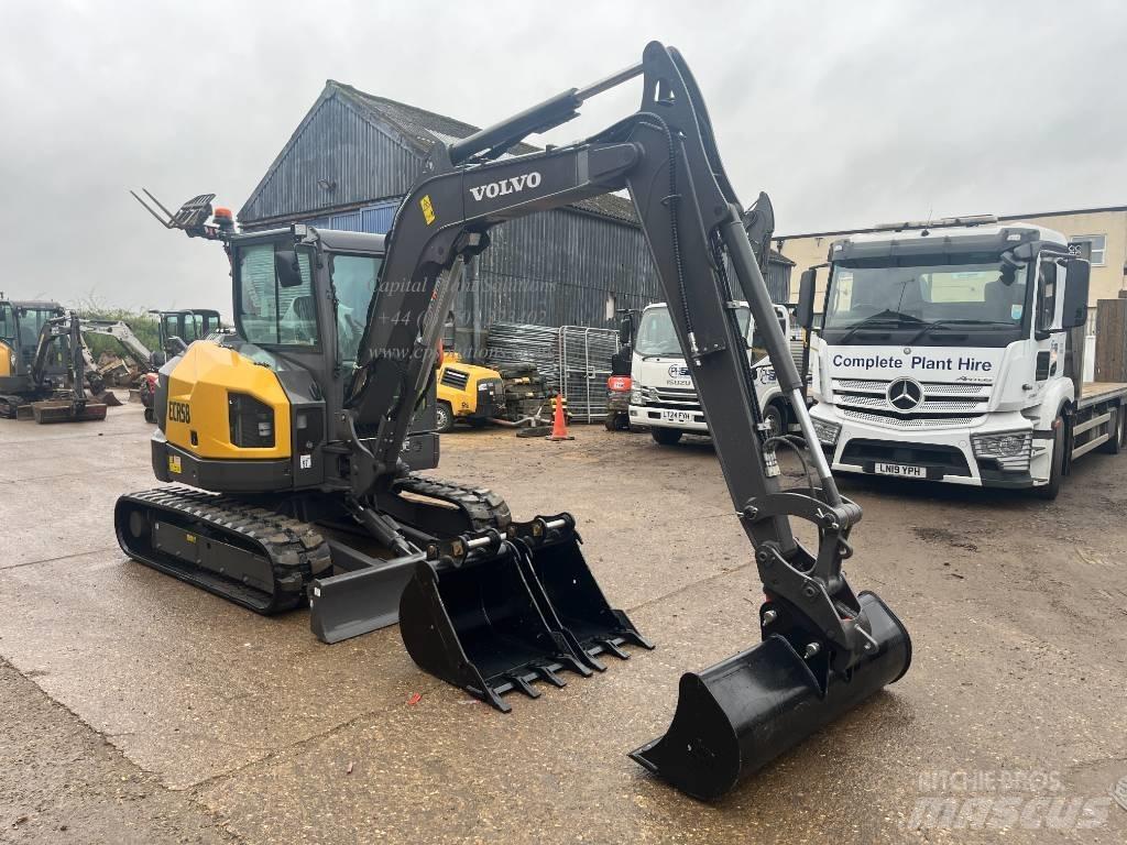 Volvo ECR 58 F Minigraafmachines < 7t