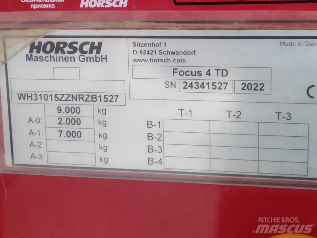 Horsch Focus 4 TD Zaaimachines