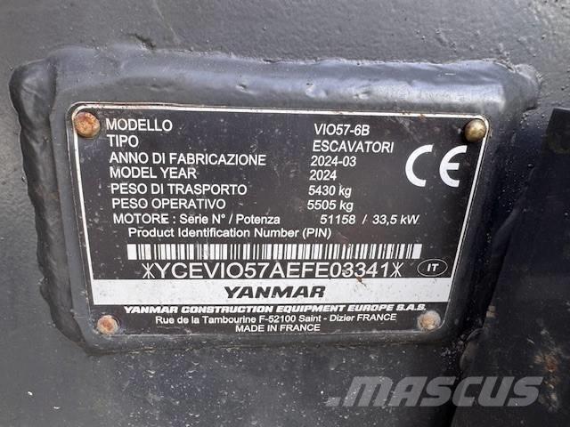 Yanmar Vio 57 Minigraafmachines < 7t