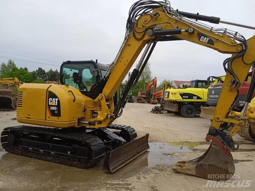 CAT 308 E 2 CR Midigraafmachines 7t - 12t