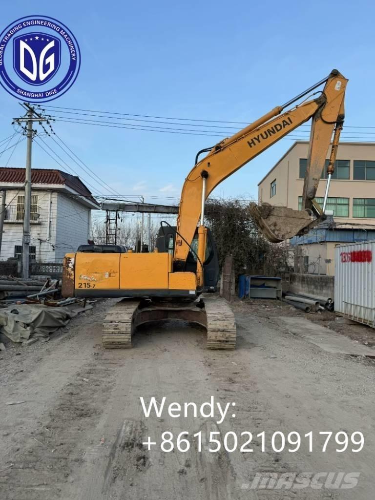 Hyundai 215VS Rupsgraafmachines