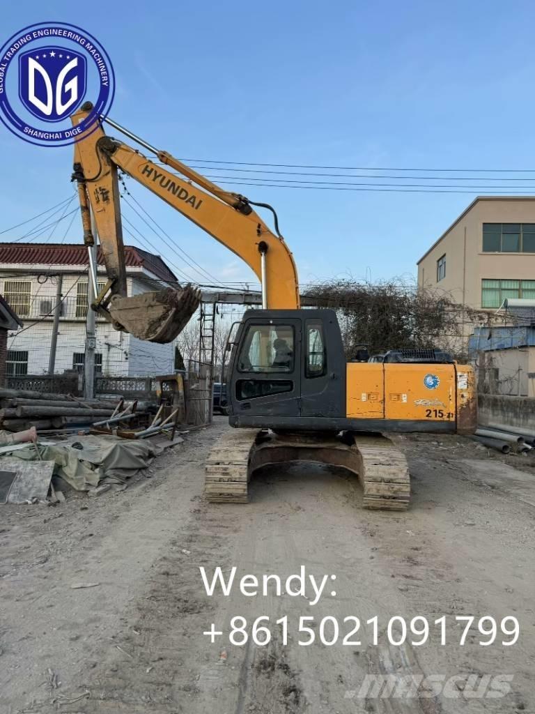 Hyundai 215VS Rupsgraafmachines