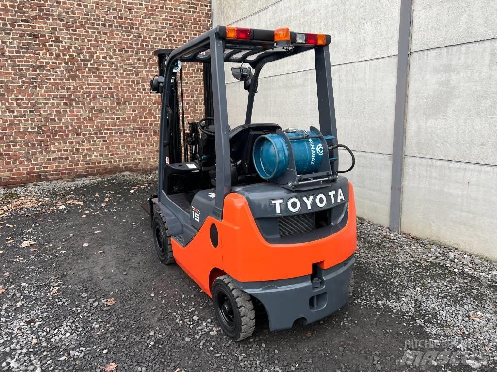 Toyota 02-8 FGF 15 LPG heftrucks