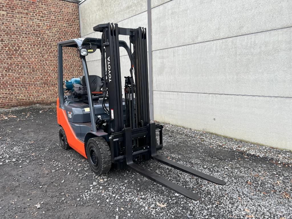 Toyota 02-8 FGF 15 LPG heftrucks