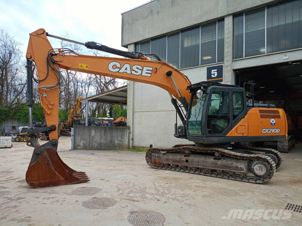 CASE CX 210 D Rupsgraafmachines