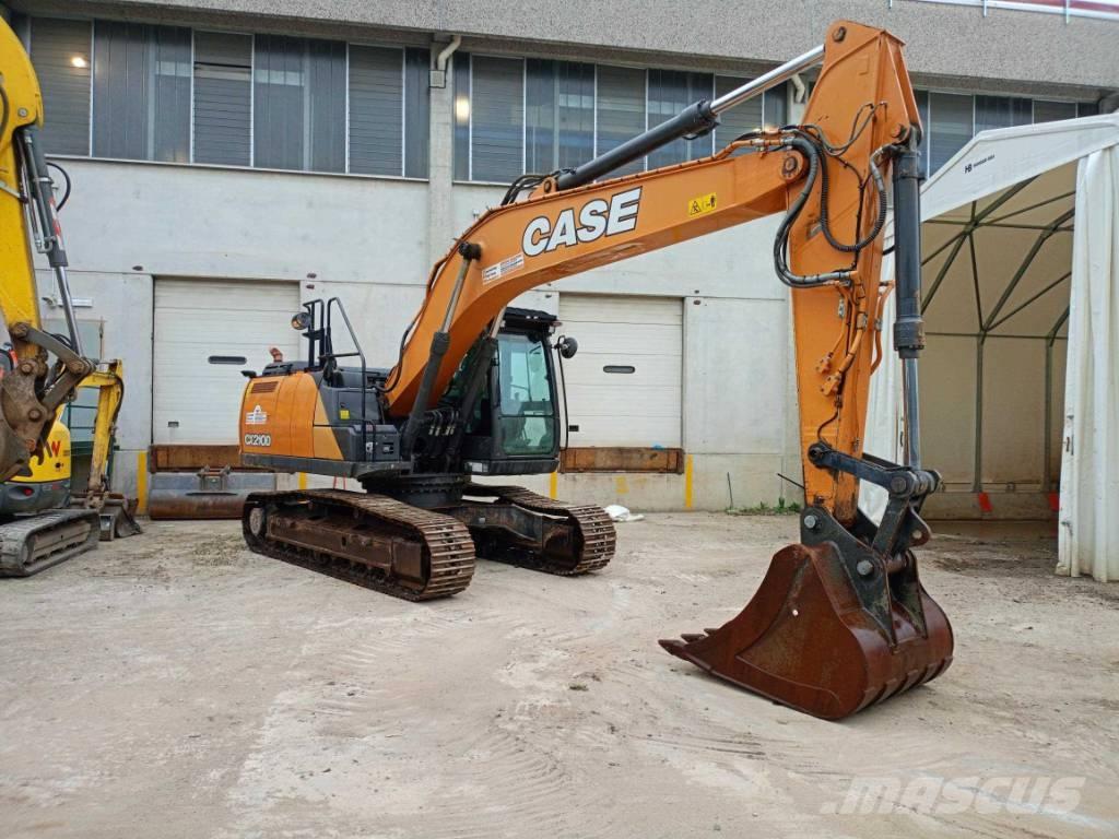 CASE CX 210 D Rupsgraafmachines