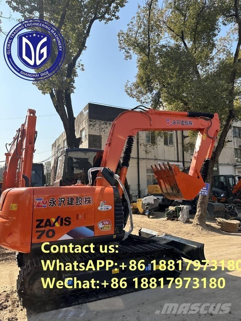 Hitachi ZX 70 Minigraafmachines < 7t