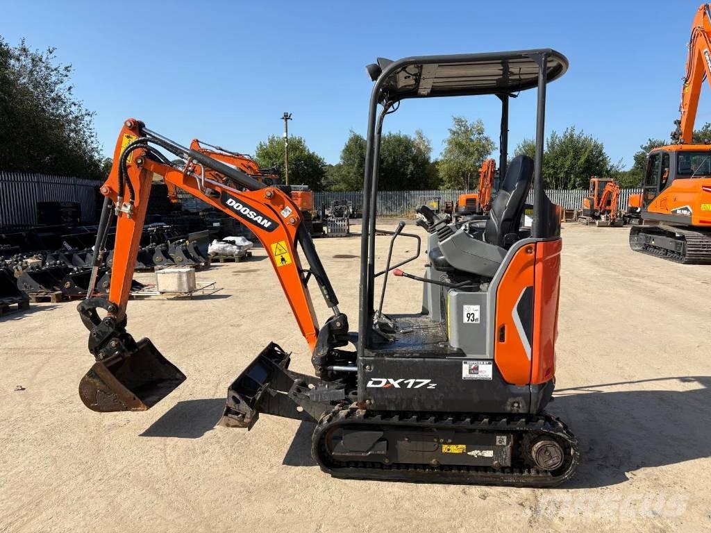 Doosan DX 17 Minigraafmachines < 7t