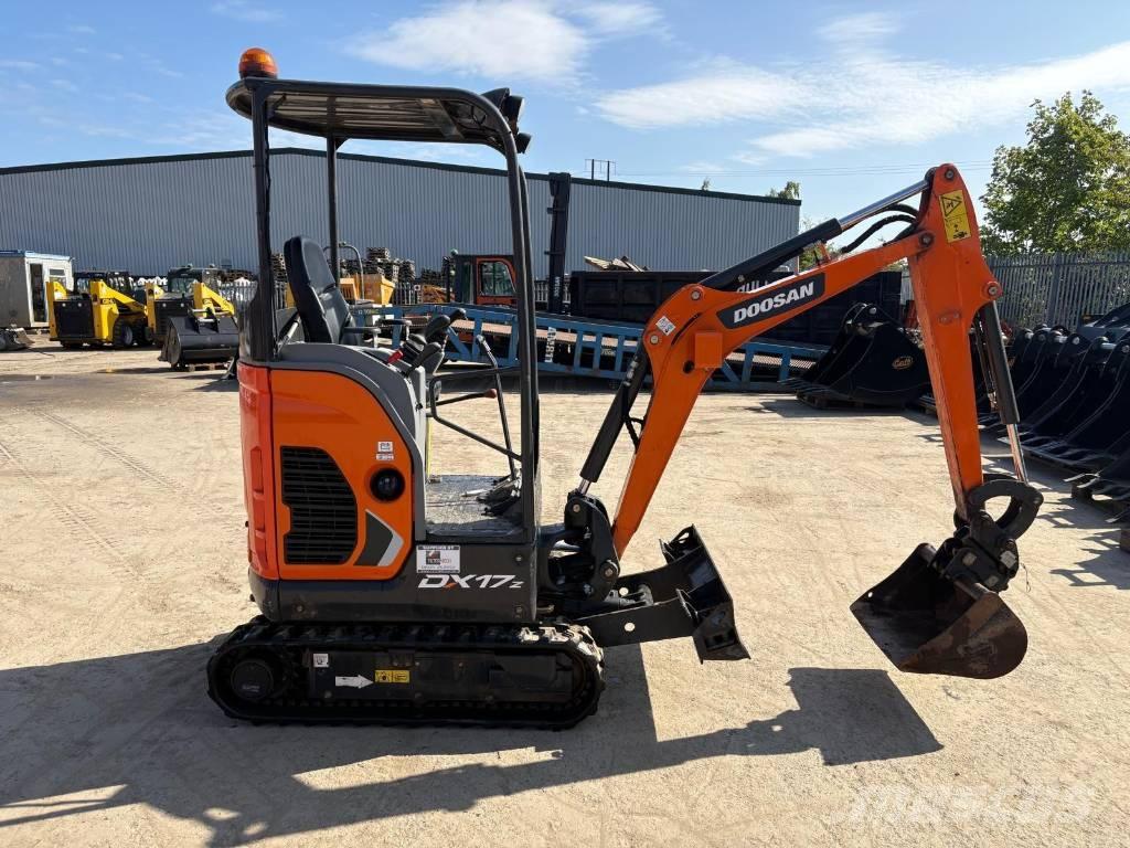 Doosan DX 17 Minigraafmachines < 7t