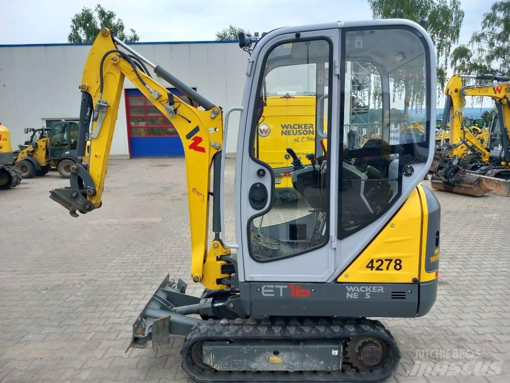 Wacker Neuson ET16 Rupsgraafmachines