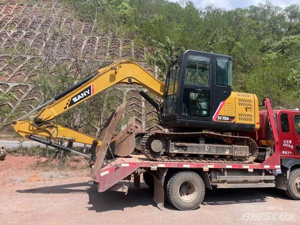 Sany SY 75 C pro Rupsgraafmachines