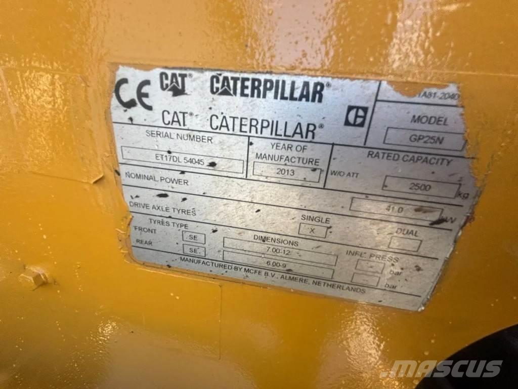 CAT GP25N Heftruck LPG heftrucks