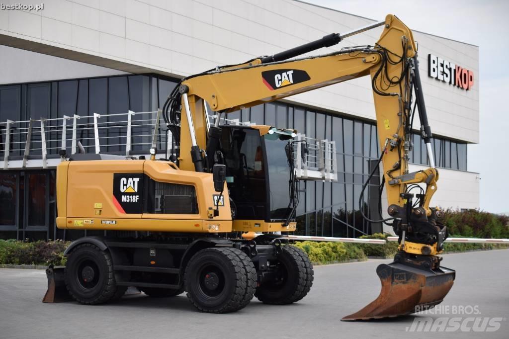 CAT M 318 F Wielgraafmachines