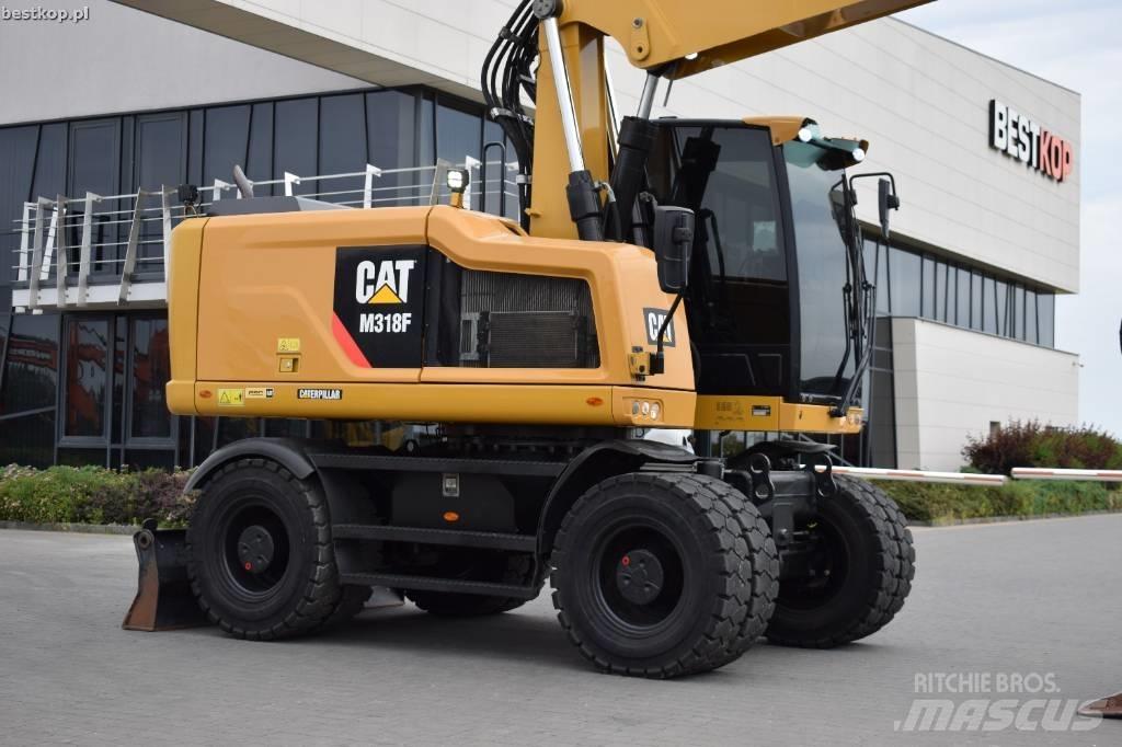 CAT M 318 F Wielgraafmachines