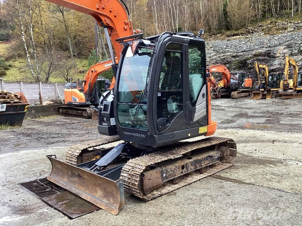 Hitachi ZX85US-6 Midigraafmachines 7t - 12t