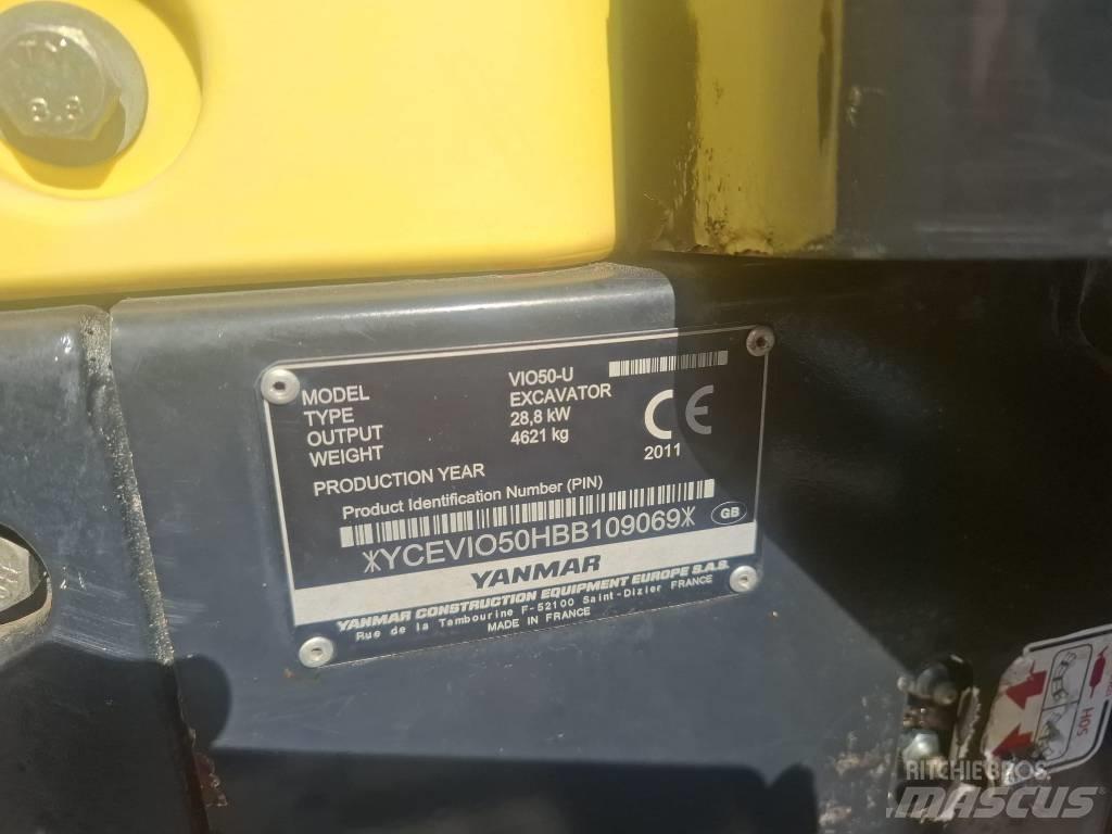Yanmar Vio 50 U Minigraafmachines < 7t