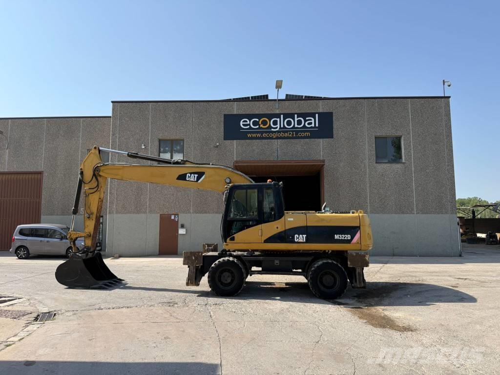 CAT M 322 D Wielgraafmachines