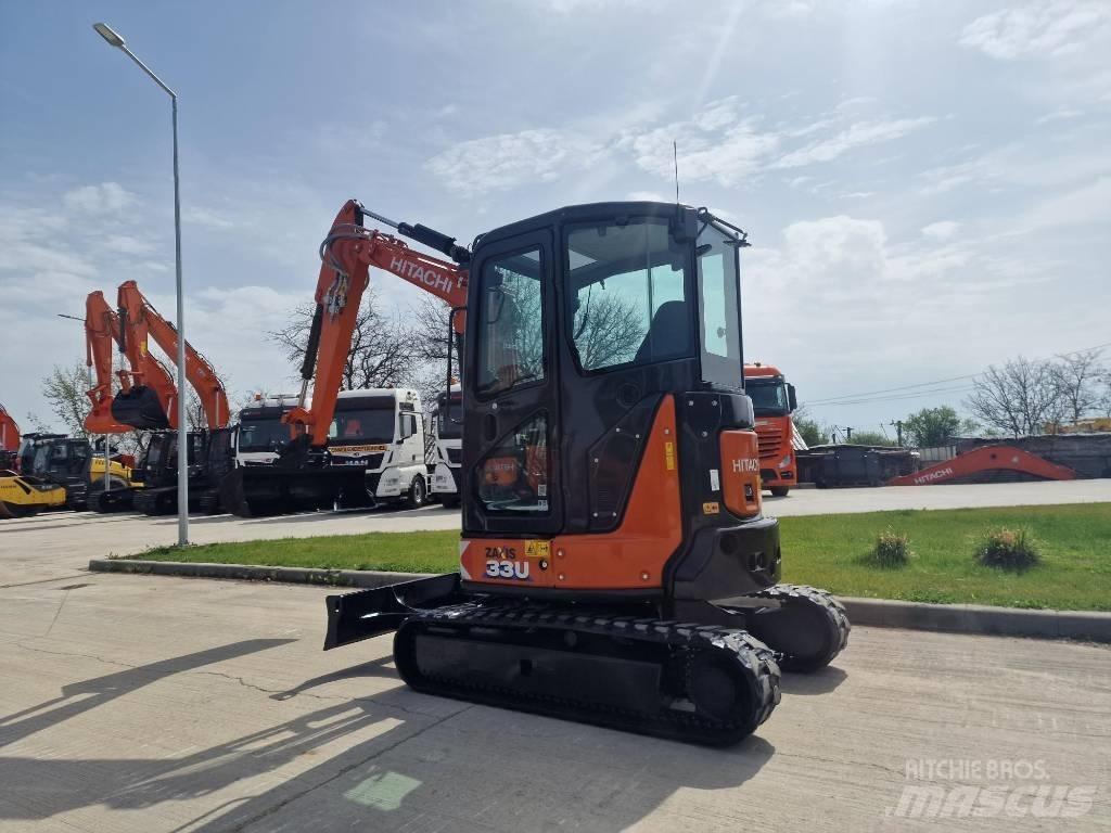Hitachi ZX 33 U-6 Minigraafmachines < 7t