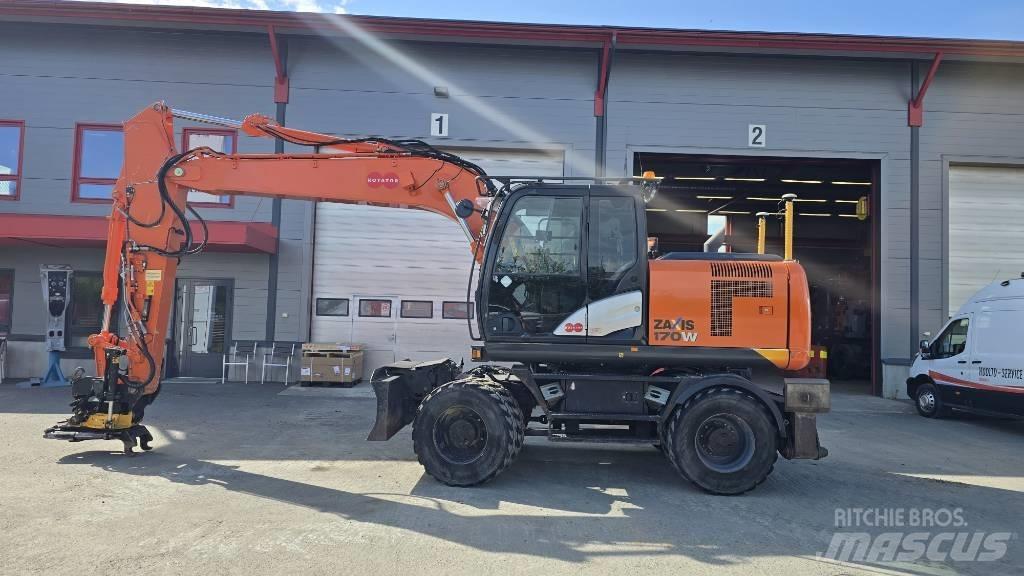 Hitachi ZX 170 W-5 Wielgraafmachines
