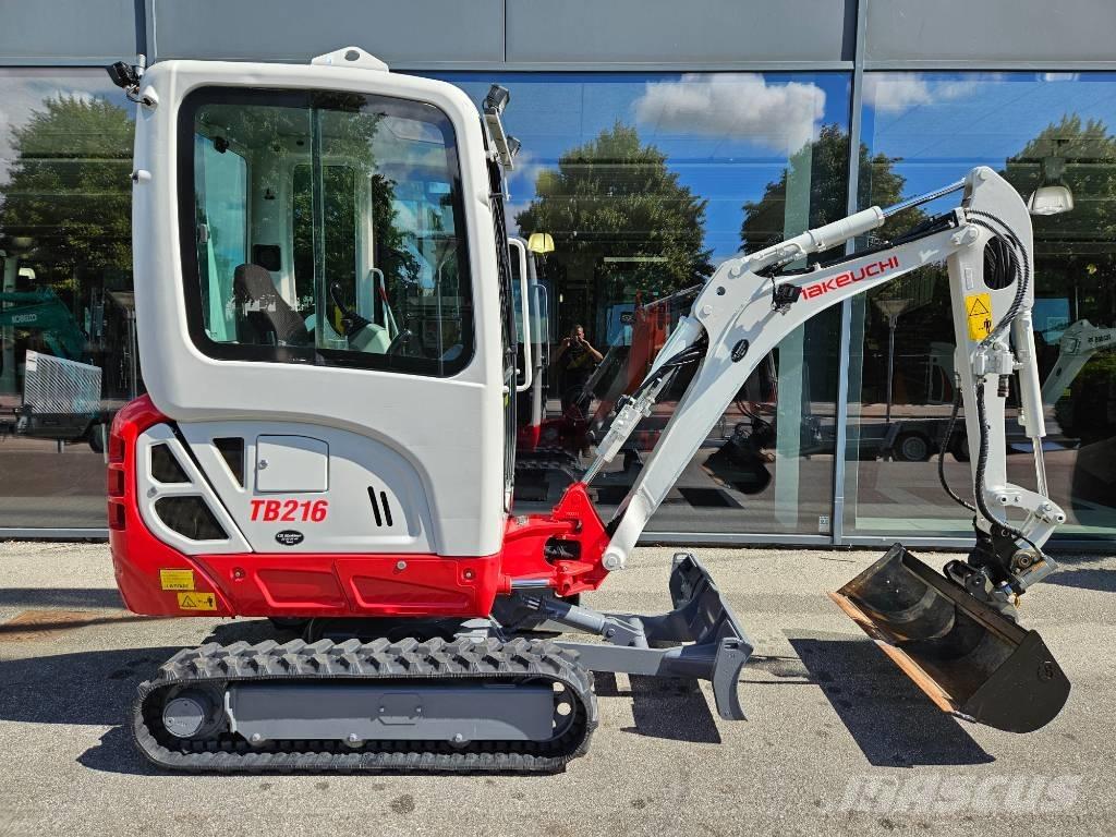 Takeuchi TB 216 Minigraafmachines < 7t