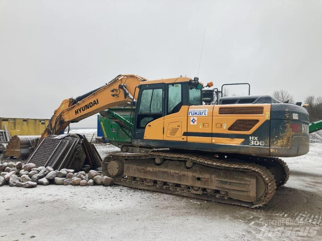 Hyundai HX 300 L Rupsgraafmachines