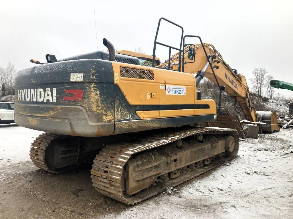 Hyundai HX 300 L Rupsgraafmachines
