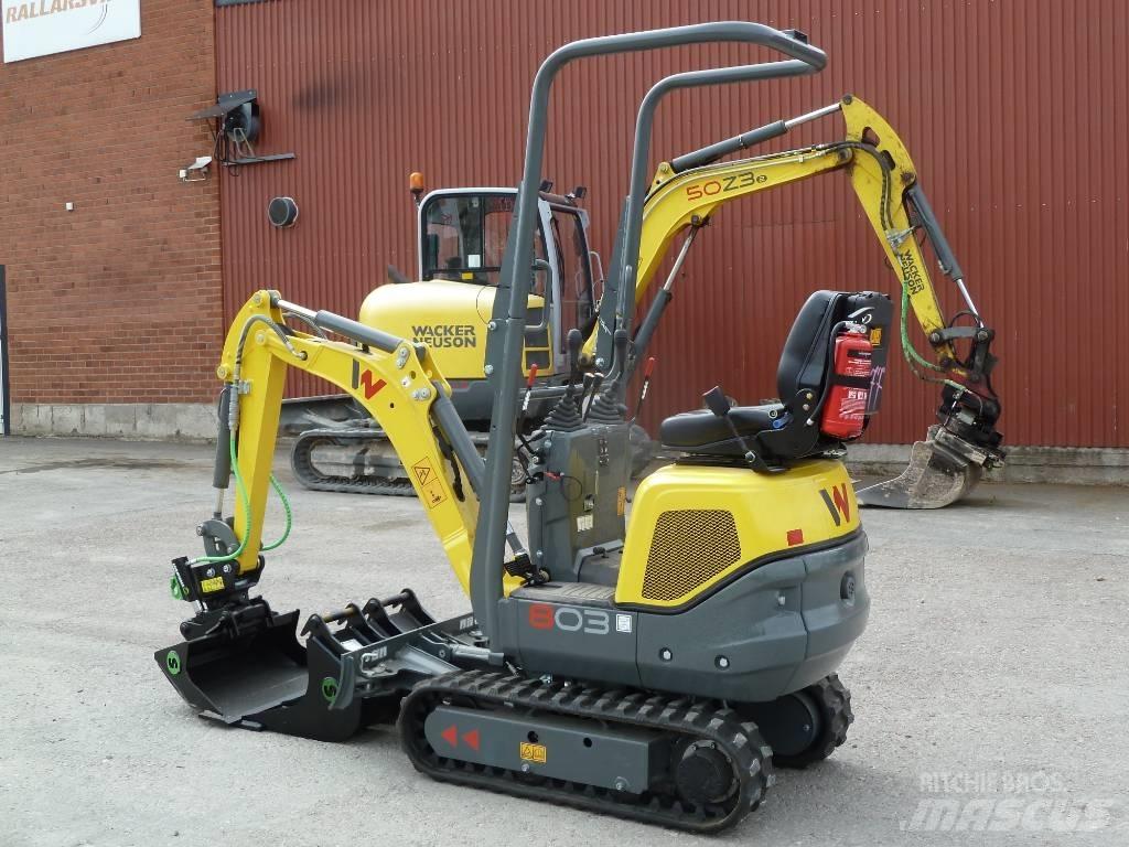 Wacker Neuson 803 Minigraafmachines < 7t