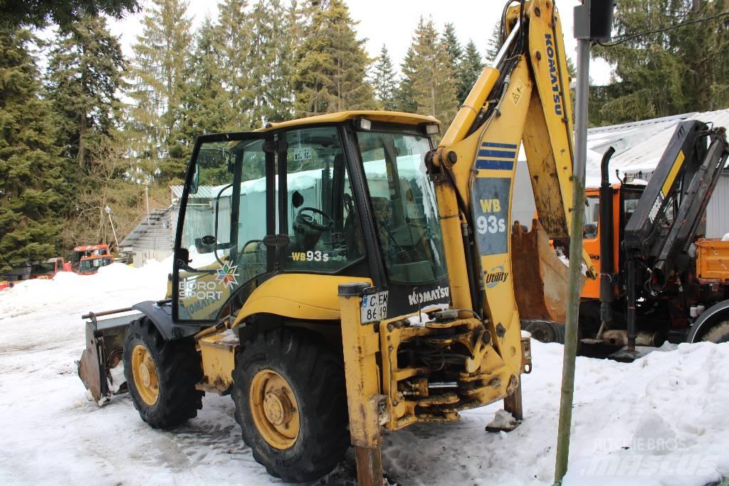 Komatsu WB 93 S-5 Graaf-laadcombinaties
