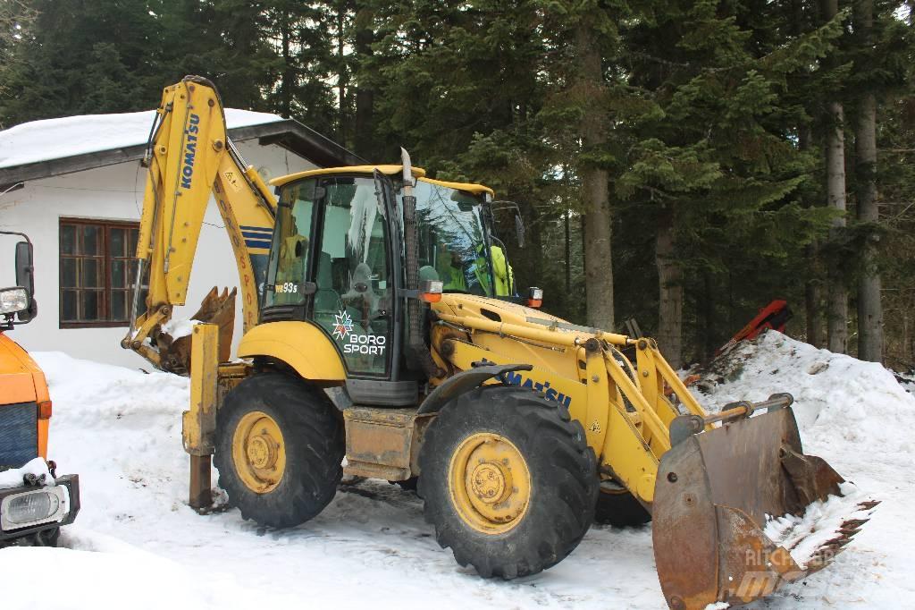 Komatsu WB 93 S-5 Graaf-laadcombinaties