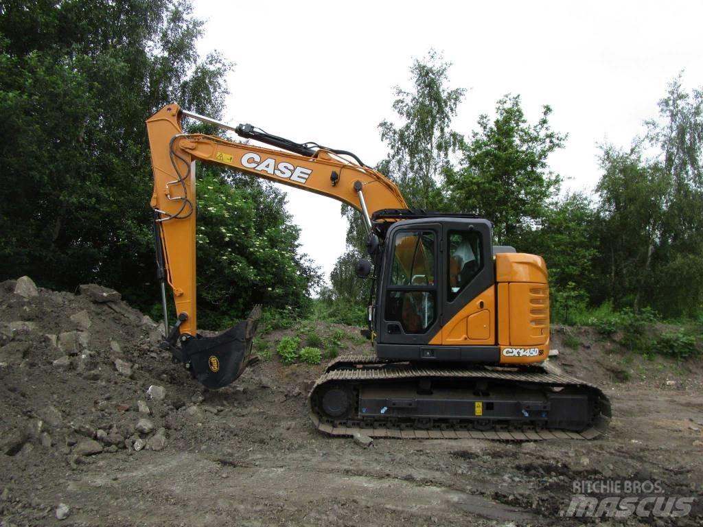 CASE CX 145 D SR Rupsgraafmachines