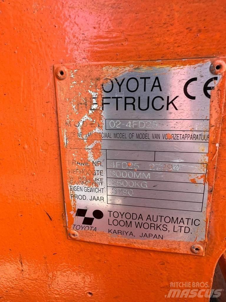 Toyota 02-4FD25 Diesel heftrucks