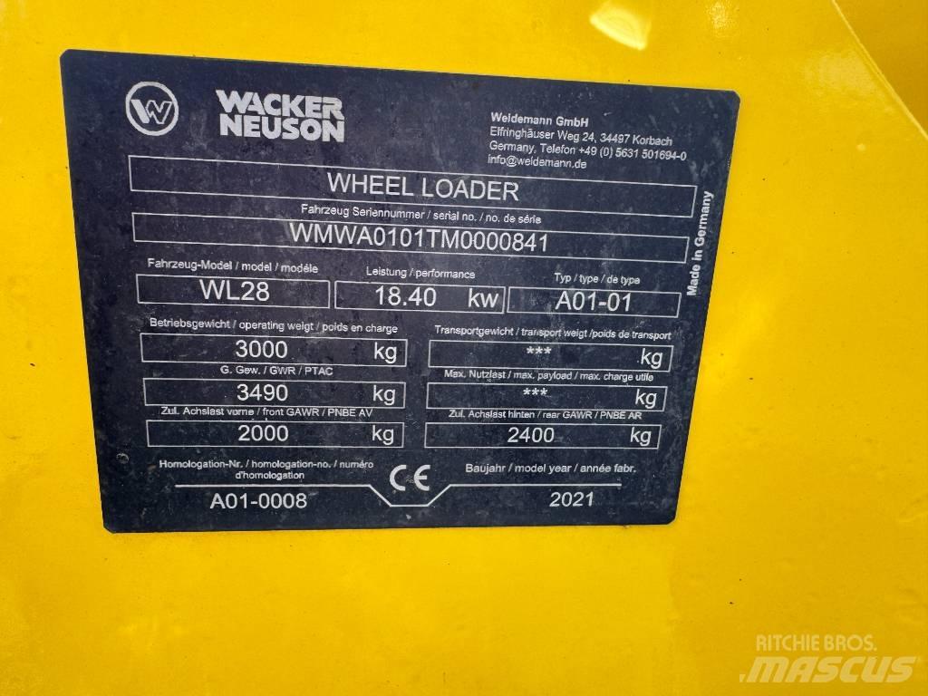 Wacker Neuson WL28 Wielladers