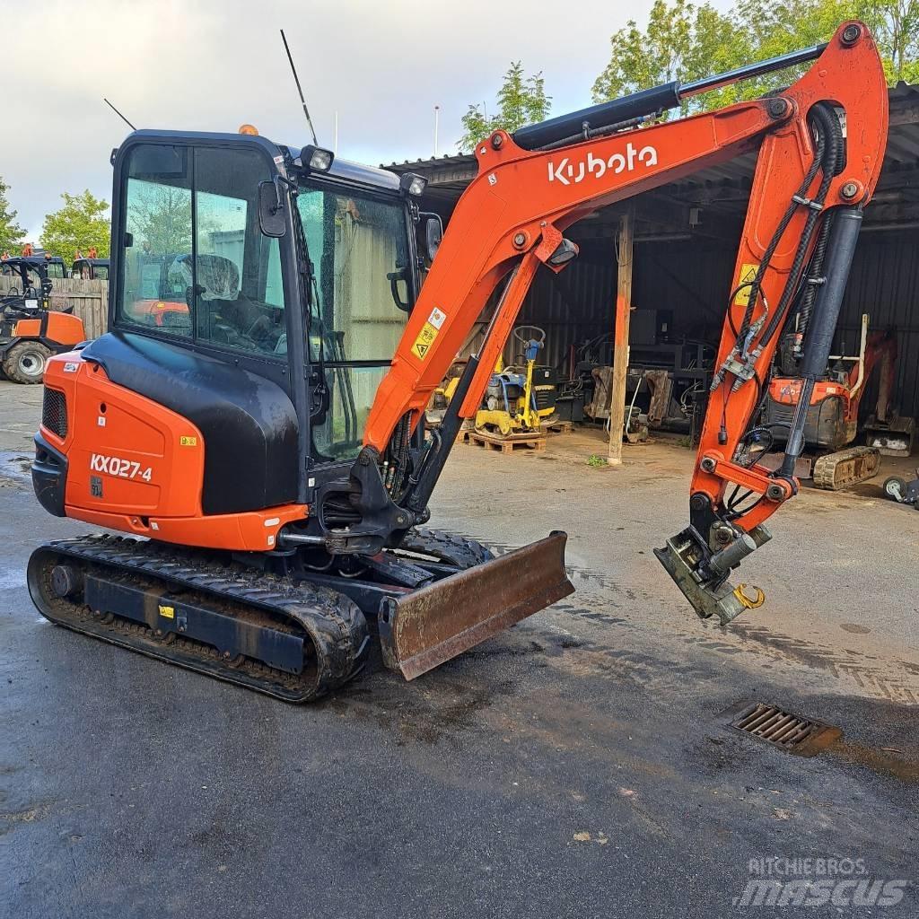 Kubota KX 027-4 Minigraafmachines < 7t