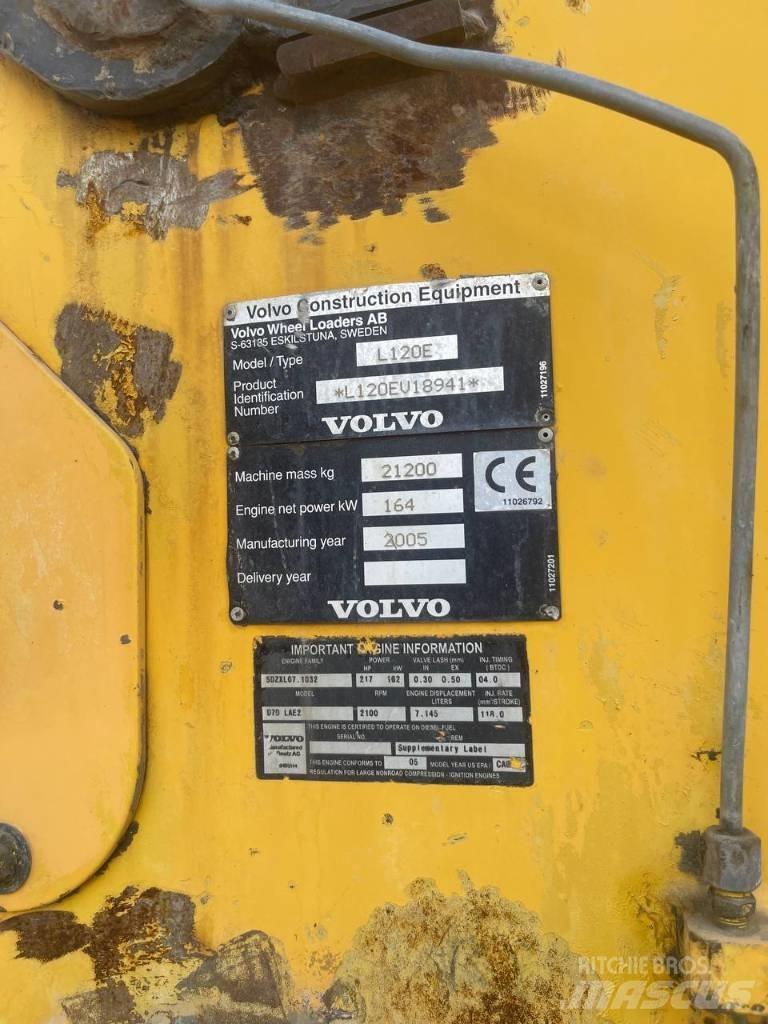 Volvo L 120 E Wielladers